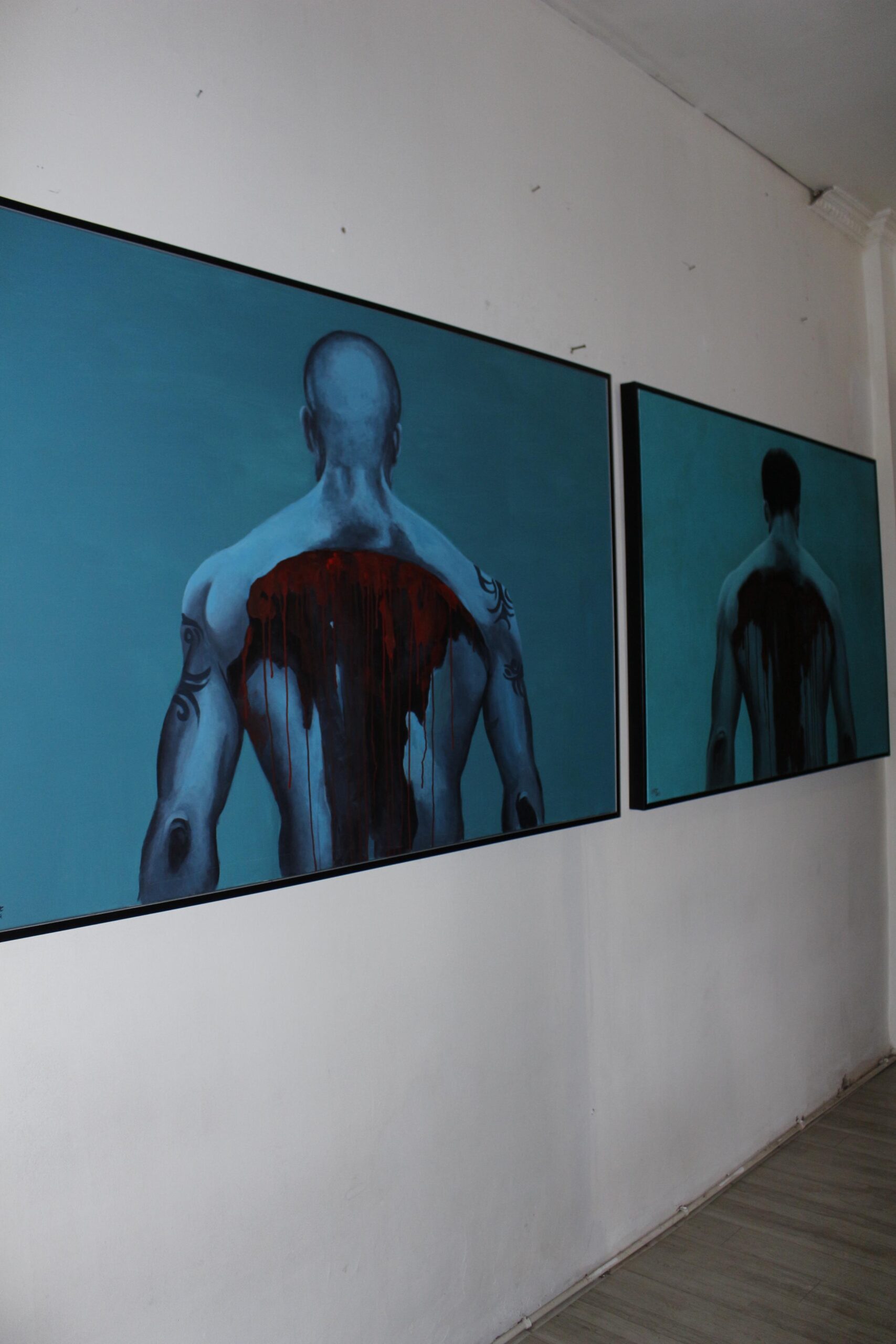 Christopher Alexander Gelar Pameran Tunggal Le Turquoise Painting for Healing, Mengandung Makna Keseimbangan Emosional