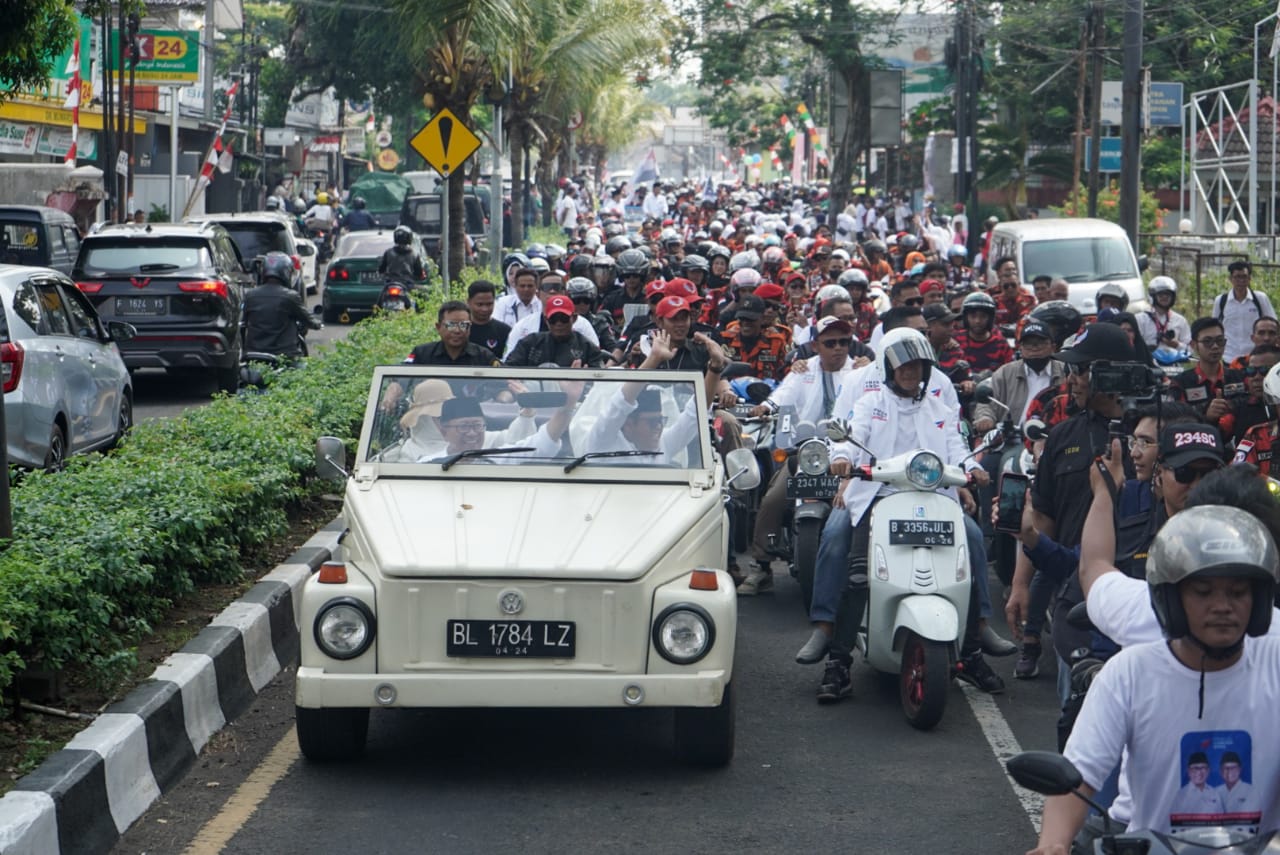 Konvoi Pendaftaran Pilkada 2024 Sebabkan Kemacetan Parah, Herman Suherman Minta Maaf