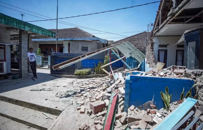 491 Rumah Rusak Akibat Gempa Bumi di Kabupaten Bandung