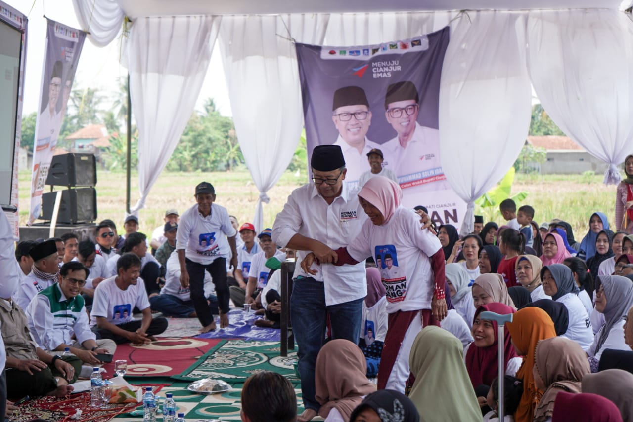 Herman Suherman Serap Aspirasi Warga di Wilayah Perbatasan pada Kampanye Hari Pertama