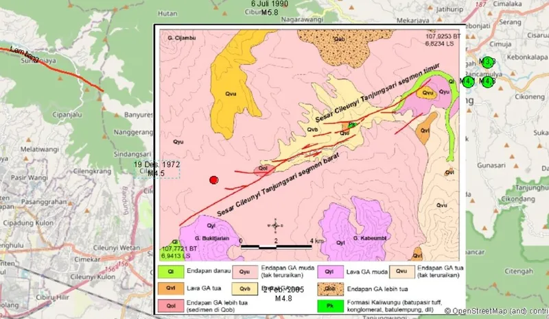 Mirip di Cianjur, BNPB Sebut Gempa di Bandung Terjadi di Sesar yang Belum Terpetakan