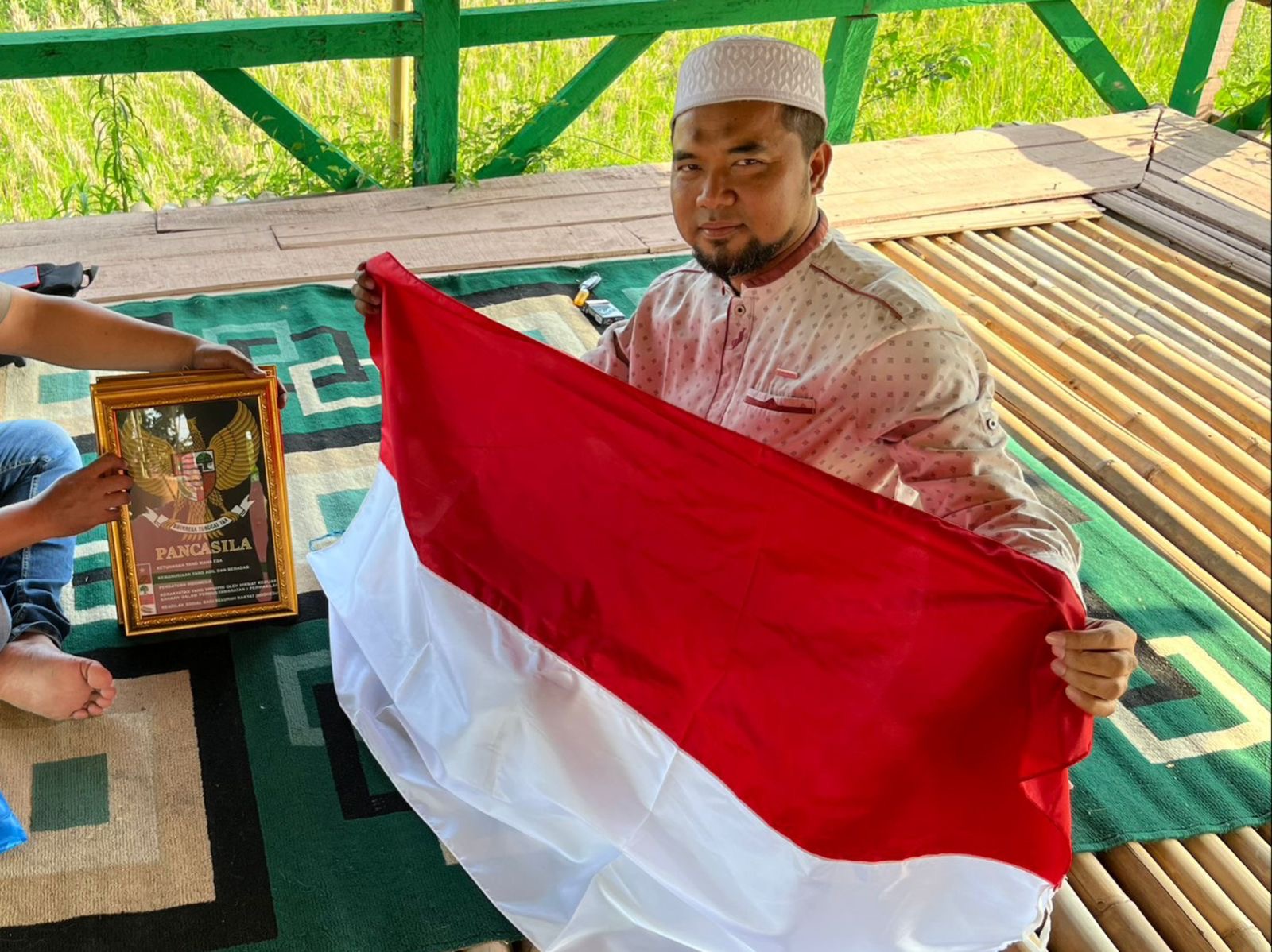 Pimpinan Yayasan Pondok Pesantren Darussalamah Al-Mubarok, Ustad Diansyah Permana. (Foto: Istimewa)