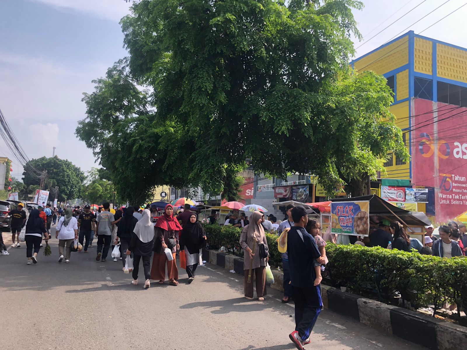 Masyarakat Padati CFD Cianjur, Nikmati Akhir Pekan Sehat dan Murah Meriah