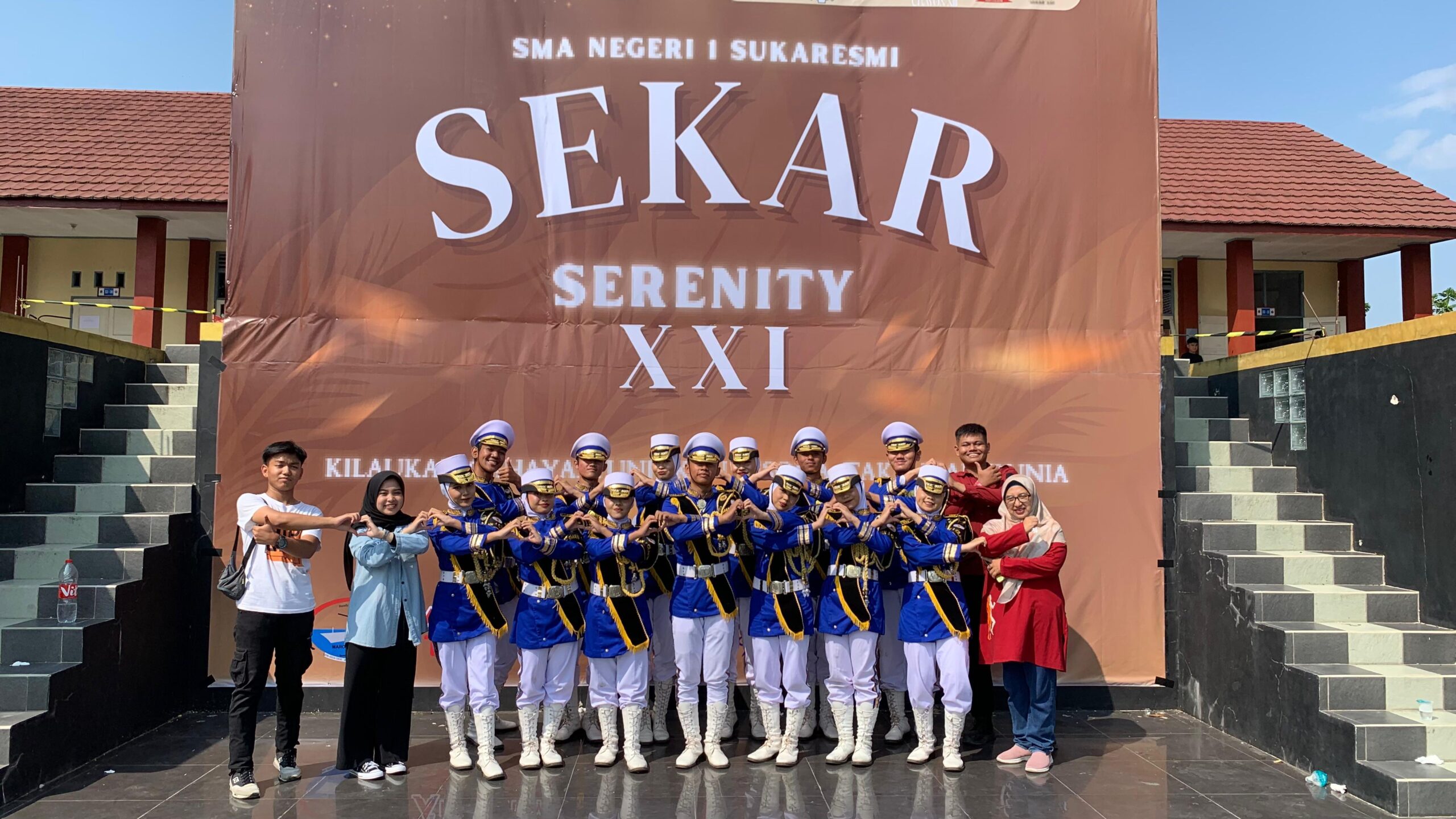 Paskibra Perintis SMA Negeri 1 Cilaku Raih Juara Umum di LKBB SEKAR 21