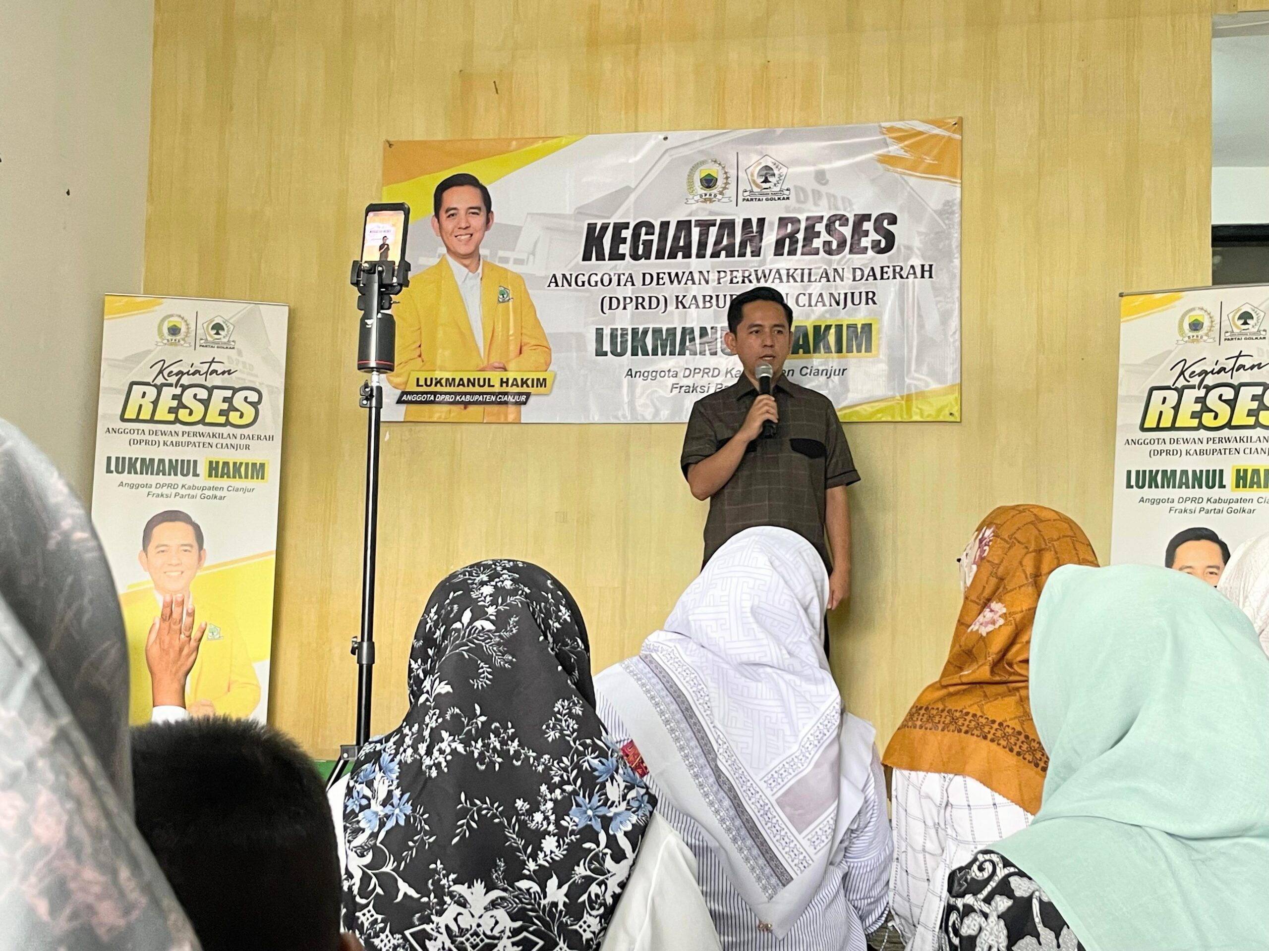 Gelar Reses di Dapil 3 Cianjur, Lukmanul Hakim Bakal Usulkan Program Penguatan Posyandu di DPRD