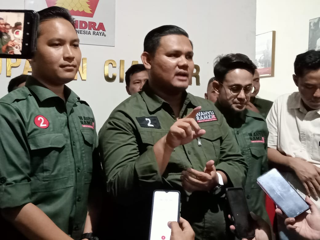 Gerindra Cianjur Instruksi Pengurus PAC dan Ranting Kawal Ketat Suara Kemenangan Wahyu-Ramzi