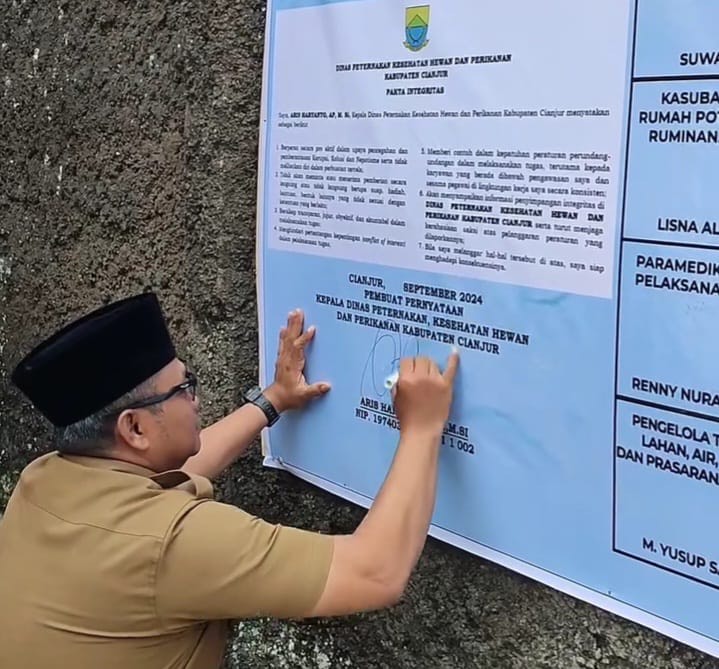 DPKHP Cianjur Berkomitmen Membangun Zona Integritas untuk Pencegahan Korupsi