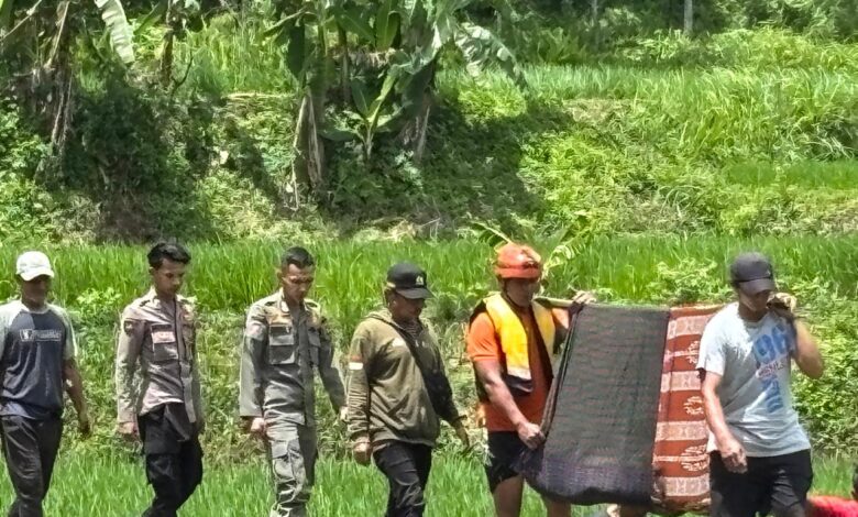 Seorang Santri di Temukan Meninggal Pada Saat Berenang di Situ Rawa Gede Tanggeung 