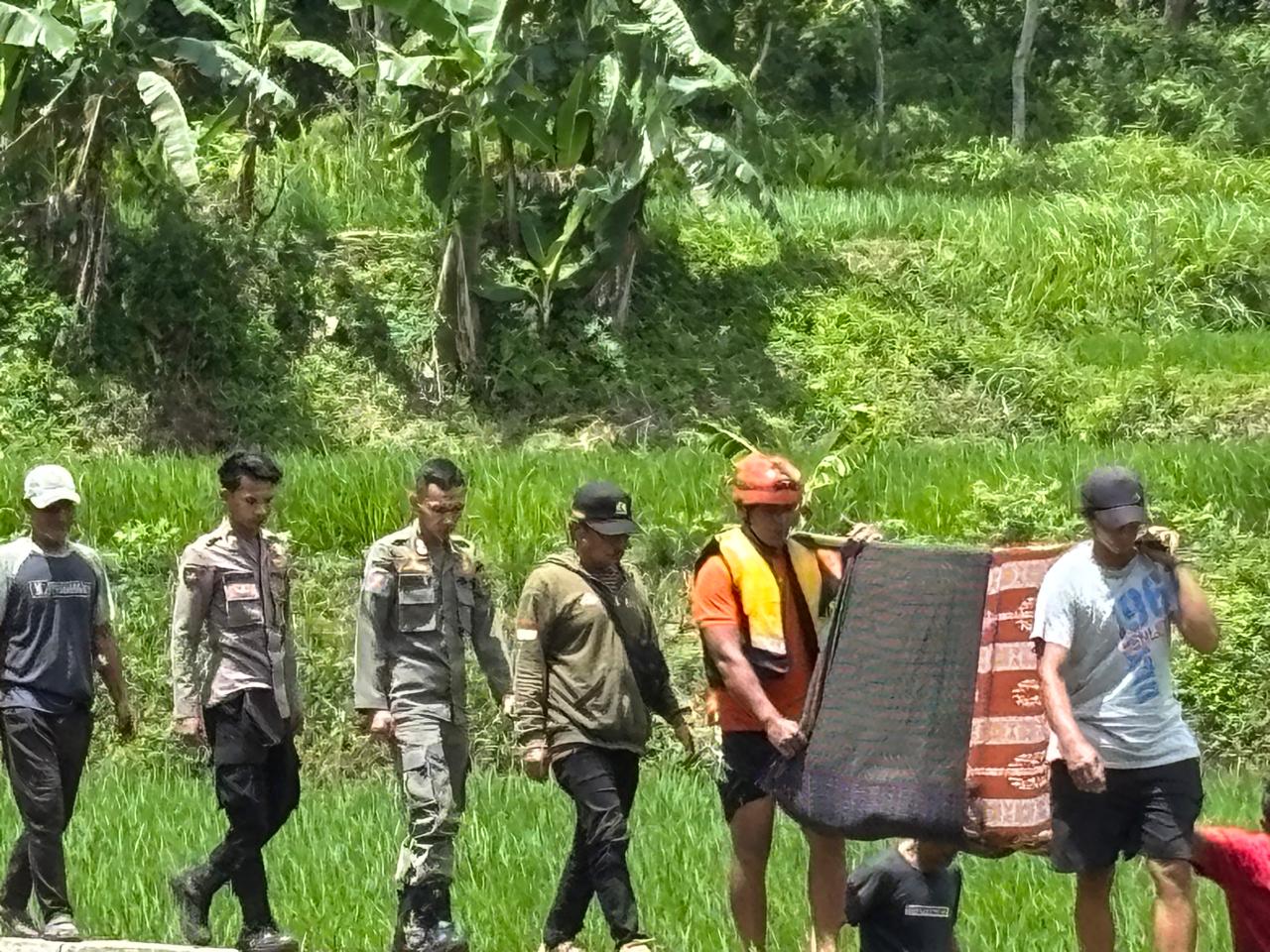 Seorang Santri di Temukan Meninggal Pada Saat Berenang di Situ Rawa Gede Tanggeung 