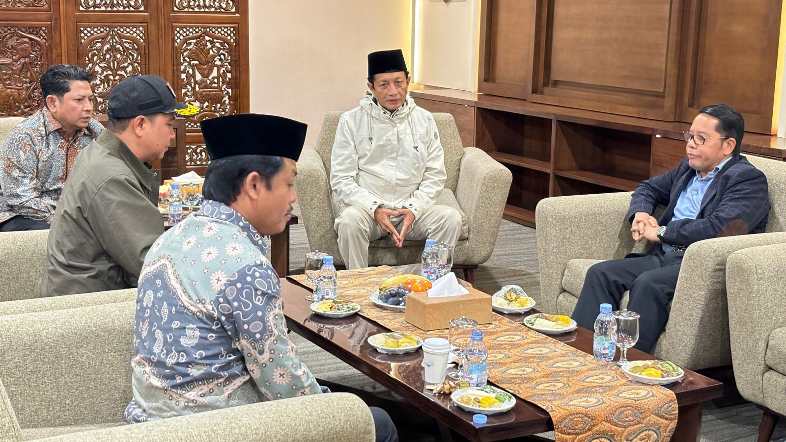 Menteri Agama Nasaruddin Umar mengonfirmasi bahwa persiapan layanan haji untuk tahun 2025 hampir rampung.