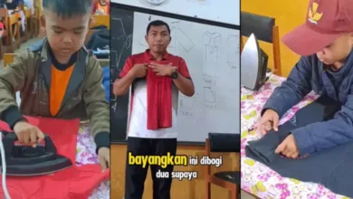 Guru SD di Cianjur Ajarkan Melipat dan Menyetrika Baju, Berharap Muridnya Jadi Anak yang Mandiri