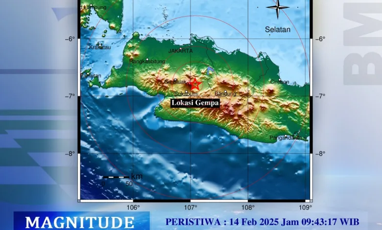 Gempa 2,3 Magnitudo Gemparkan Warga Cianjur