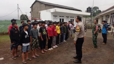 Geng Daboribo Dibubarkan, Puluhan Remaja di Cianjur Jalani Pembinaan