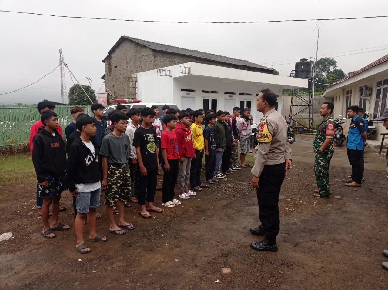 Geng Daboribo Dibubarkan, Puluhan Remaja di Cianjur Jalani Pembinaan