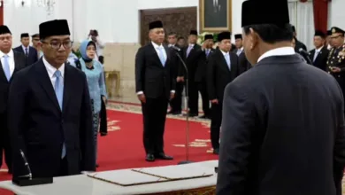 Presiden Prabowo resmi mengganti Satryo Soemantri dengan Brian Yuliarto sebagai Mendikti Saintek