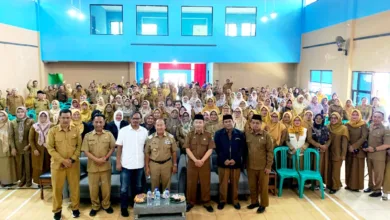 Ratusan Kepala SD di Cianjur mengikuti program Journalist Goes to School yang mengedukasi etika jurnalistik dan pentingnya transparansi di dunia pendidikan.