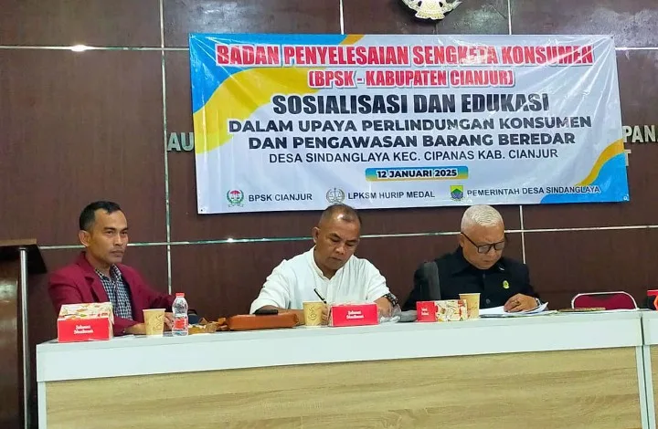 BPSK Cianjur Sosialisasi Perlindungan Konsumen dan Pengawasan Barang Beredar di Sindanglaya