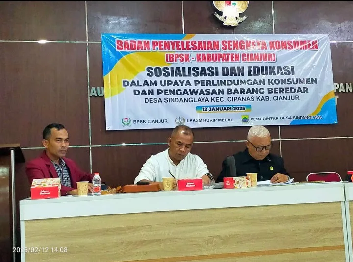 BPSK Cianjur Sosialisasi Perlindungan Konsumen dan Pengawasan Barang Beredar di Sindanglaya