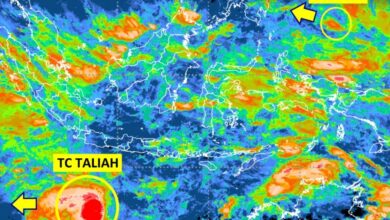 Siklon Tropis Taliah Ancam Cuaca Indonesia, BMKG Peringatkan Gelombang Tinggi