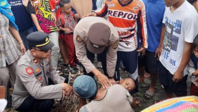 Dua anak tenggelam di Muara Ciujung, Cidaun, Cianjur.