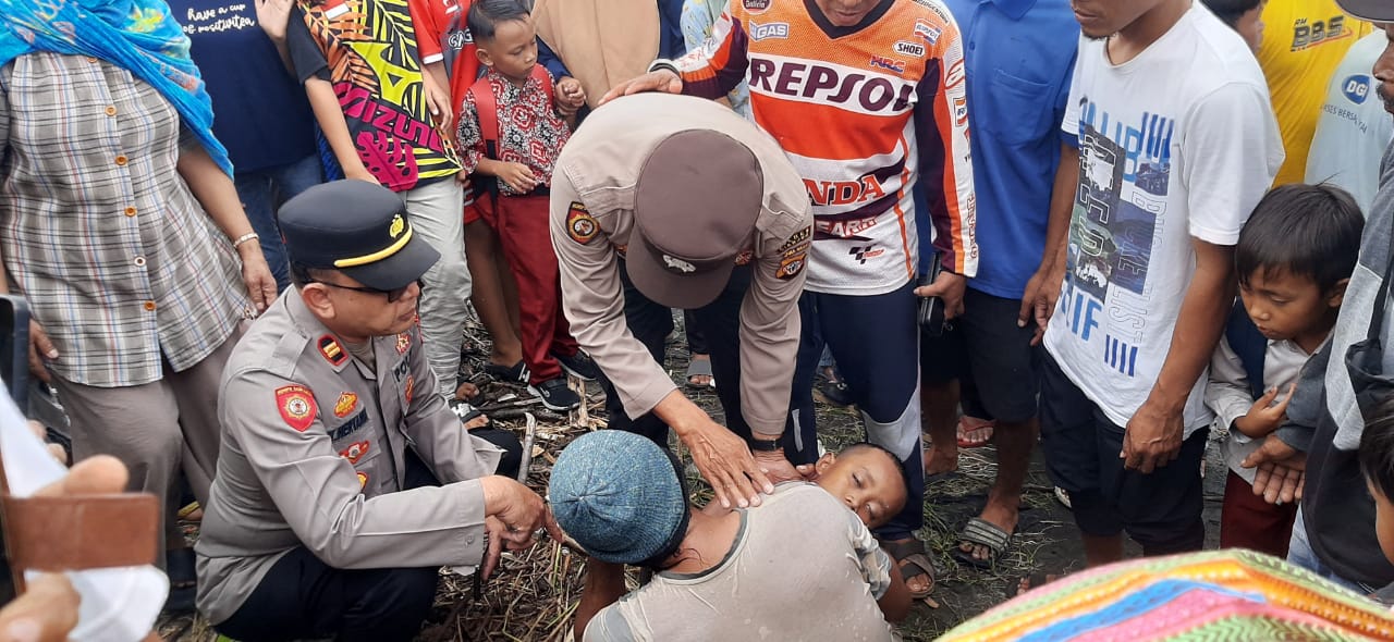 Dua anak tenggelam di Muara Ciujung, Cidaun, Cianjur.