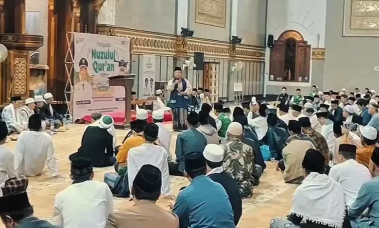 Peringatan Nuzulul Quran dan Gebyar ZIS 2025 di Cianjur berlangsung khidmat.