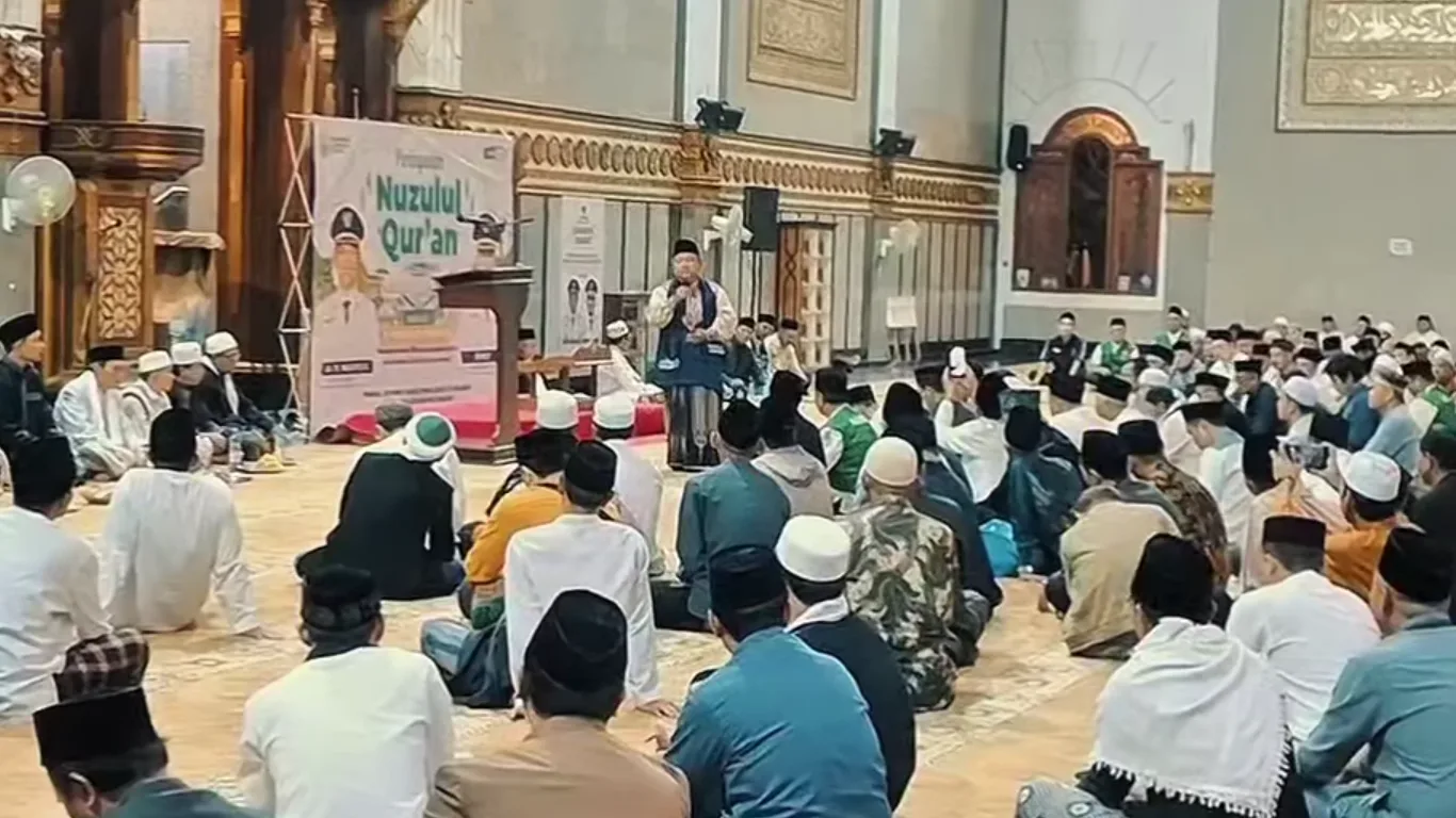 Peringatan Nuzulul Quran dan Gebyar ZIS 2025 di Cianjur berlangsung khidmat.