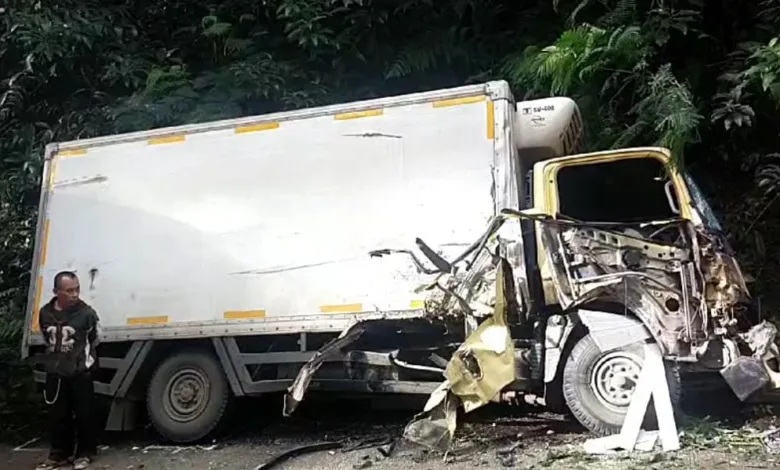 Kecelakaan maut di jalur Puncak-Cianjur menewaskan sopir truk dan melukai lima orang.