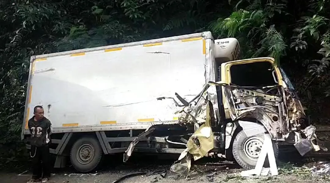 Kecelakaan maut di jalur Puncak-Cianjur menewaskan sopir truk dan melukai lima orang.