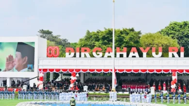 Suasana pelaksanaan Upacara Peringatan Detik-Detik Proklamasi di Istana Merdeka, Minggu (17/08). (Foto: BPMI Setpres)