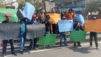 Minta Pelaku Diringkus, PWI - IJTI Cianjur Gelar Aksi Solidaritas Tolak Kekerasan terhadap Jurnalis