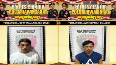 Gerak Cepat, Polres Cianjur Tangkap 2 Pembunuh Pemuda di Agrabinta Kurang dari 24 Jam