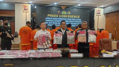 Polres Cianjur Ungkap 40 Kasus Narkotika dan Obat Terlarang, 53 Tersangka Diringkus