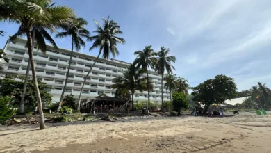 SIAP SAMBUT NATARU: Grand Inna Samudra Beach Hotel (GISBH) berdiri megah di tepi pantai Palabuhan Ratu, Kabupaten Sukabumi