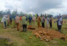 Dapat Kucuran Dana Pemda, Pemdes Cimacan Bangun GOR bagi Masyarakat