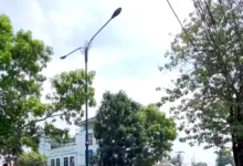 PJU di Jalan KH. Abdullah bin Nuh. Foto: Istimewa